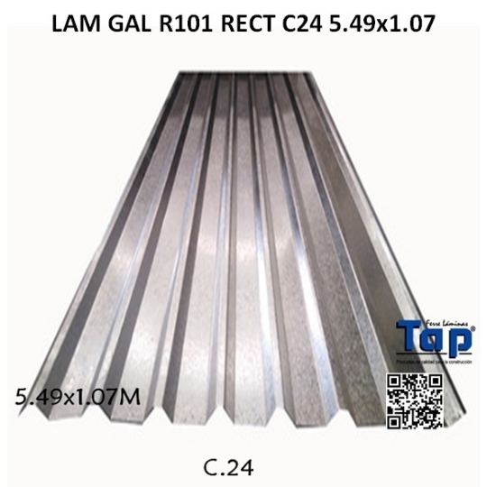 Imagen de LAM GAL R101 RECT C24 5.49x1.07
