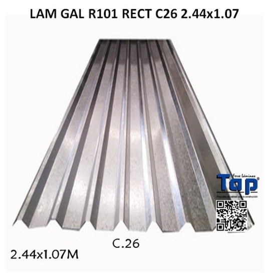 Imagen de LAM GAL R101 RECT C26 2.44x1.07