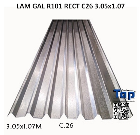Imagen de LAM GAL R101 RECT C26 3.05x1.07