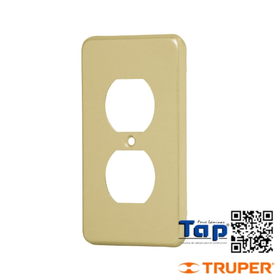 Imagen de PLACA DUPLEX ALU LINEA STD VOLTECK