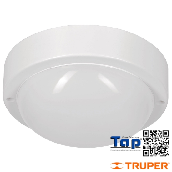 Imagen de PLAFON DECORATIVO LED 10 W REDONDO P BAÑO VOLTECK