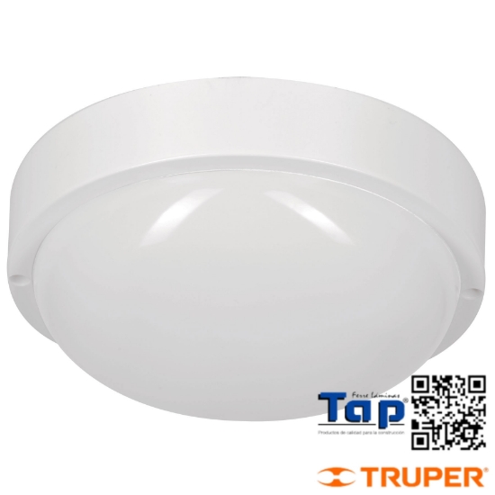 Imagen de PLAFON DECORATIVO LED 15 W REDONDO P BAÑO VOLTECK