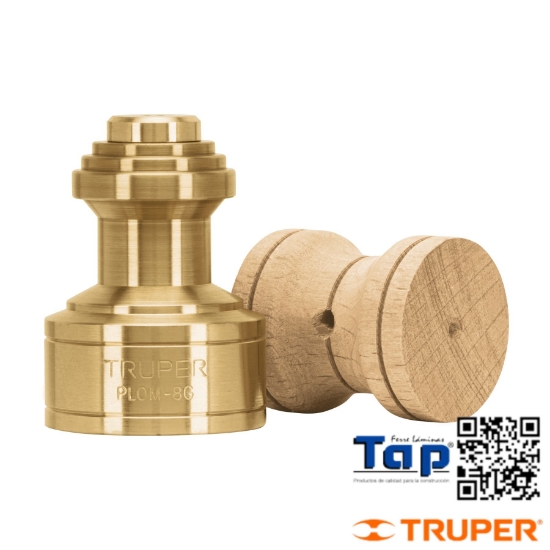 Imagen de PLOMADA LATON  8 OZ T GUATEMALA TRUPER