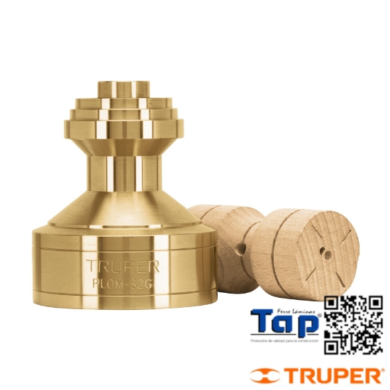 Imagen de PLOMADA LATON 32 OZ TIPO GUATEMALA TRUPER