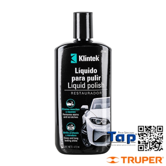 Imagen de POLISH LIQUIDO P AUTO 473 ML KLINTEK