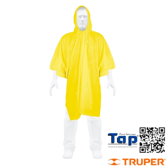 Imagen de PONCHO O CAPAMANGA PVC TRUPER