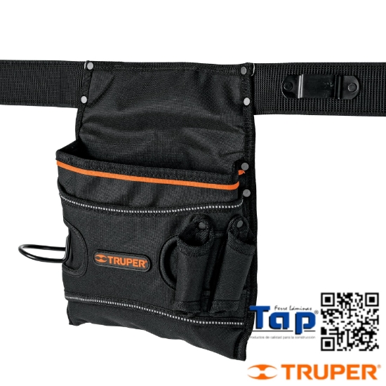 Imagen de PORTA HERRAMIENTAS POLIESTER  5 COMPARTIMENTOS TRUPER