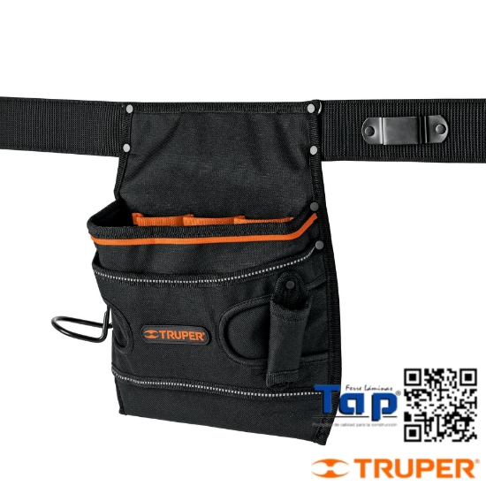 Imagen de PORTA HERRAMIENTAS POLIÉSTER  7 COMPARTIMENTOS TRUPER