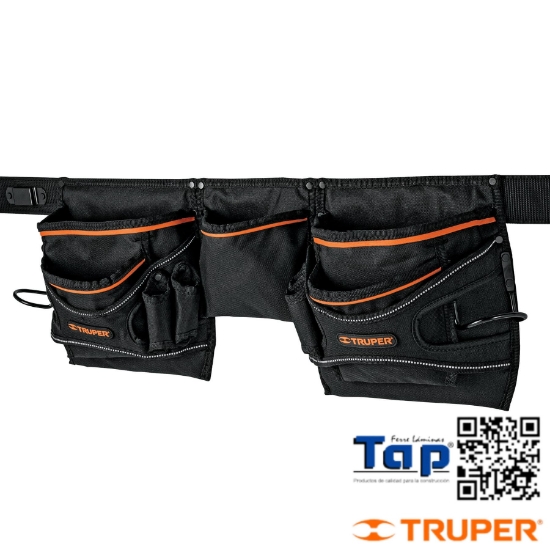 Imagen de PORTA HERRAMIENTAS POLIÉSTER 20 COMPARTIMENTOS TRUPER