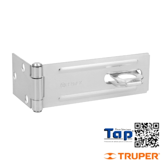 Imagen de PORTACANDADO ACERO ZINCADO 113 4-1/2" HERMEX