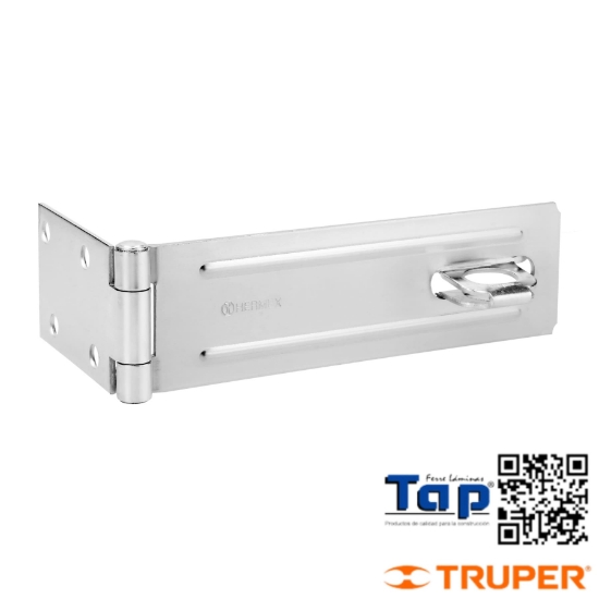Imagen de PORTACANDADO ACERO ZINCADO 150 6" HERMEX