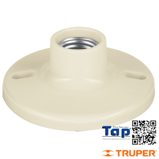 Imagen de PORTALAMP 100 4" BAQUELITA VOLTECK