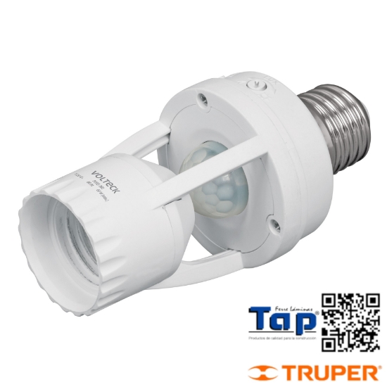 Imagen de PORTALAMP C SENSOR MOVIMIENTO 360° VOLTECK
