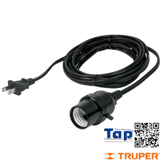 Imagen de PORTALAMP C CABLE  4 M VOLTECK