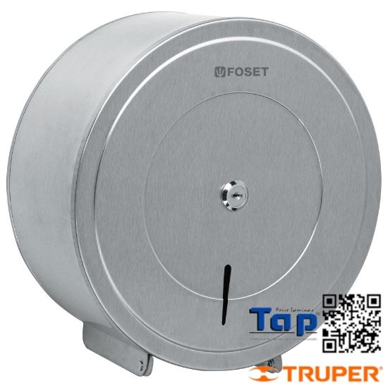 Imagen de PORTAROLLO ACERO INOX FOSET