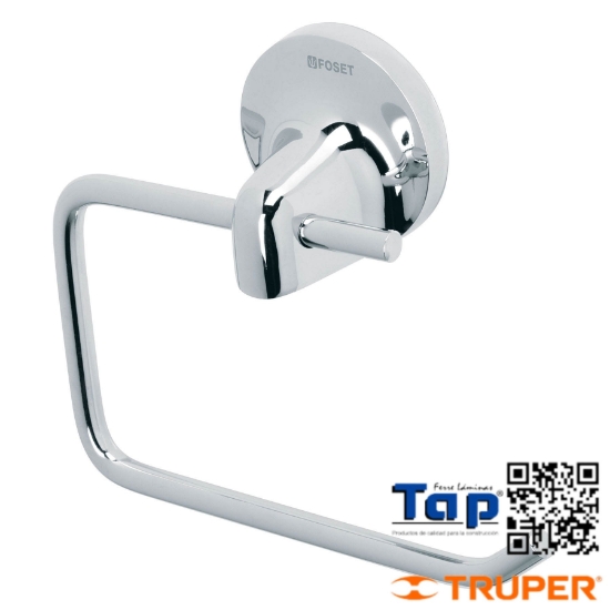Imagen de PORTARROLLO C SOPORTE Y BARRA MET FOSET