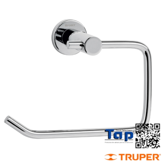 Imagen de PORTARROLLO METALICO ACA CROMO FOSET