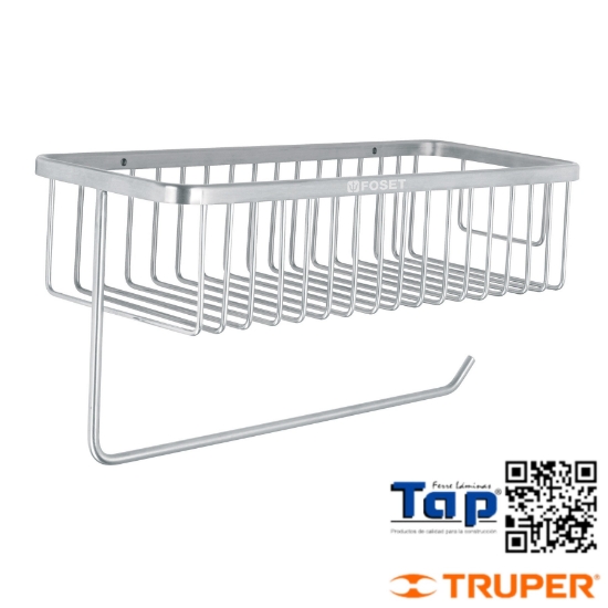 Imagen de PORTARROLLO Y ESPECIERO EN SATIN P COCINA FOSET