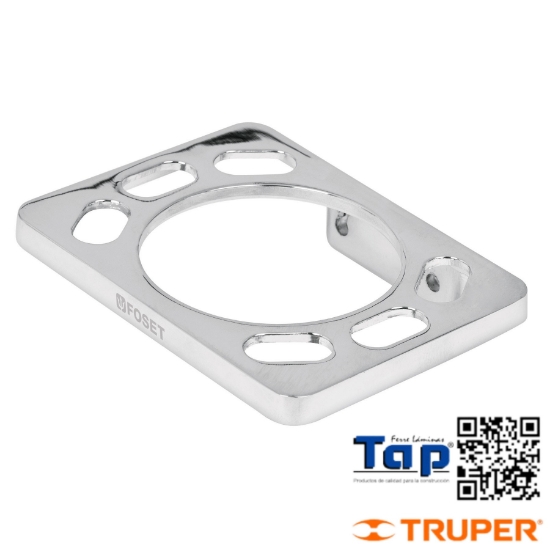 Imagen de PORTAVASO CEPILLERO METALICO FOSET