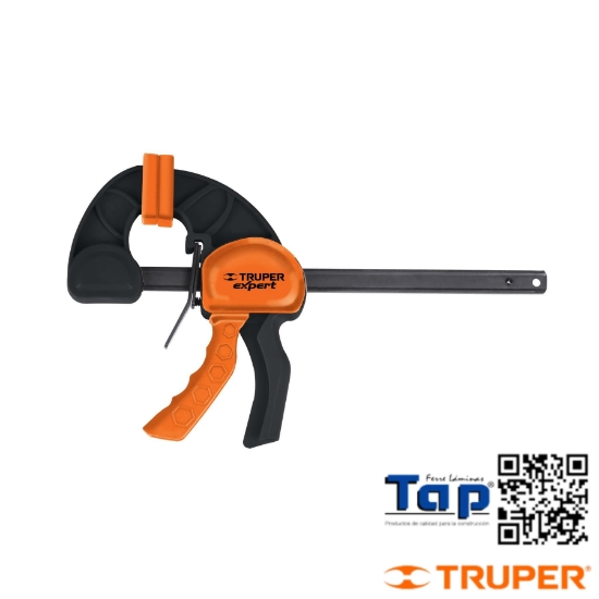 Imagen de PRENSA AJUSTE RAPIDO 150 6" USO RUDO CUERPO NYLON EXPERT