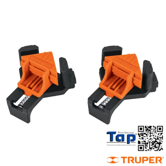 Imagen de PRENSA ESQUINERAS 025 1" TRUPER JGO 2