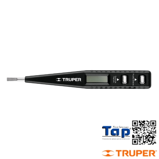 Imagen de PROBADOR DIGITAL TENSION C.A. / C.C. TRUPER