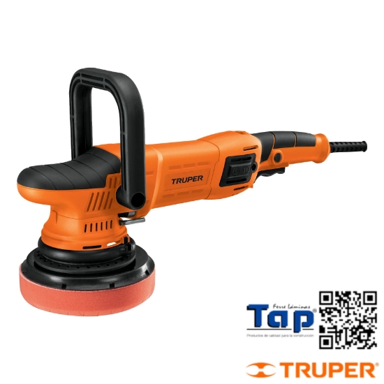 Imagen de PULIDORA DOBLE ACCION 6" 900 W PROF TRUPER