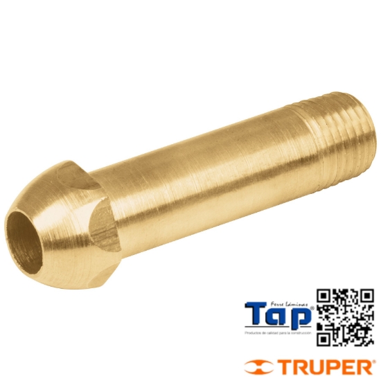 Imagen de PTA POL LATON 006 1/4"X 6 CM ROSCA FOSET