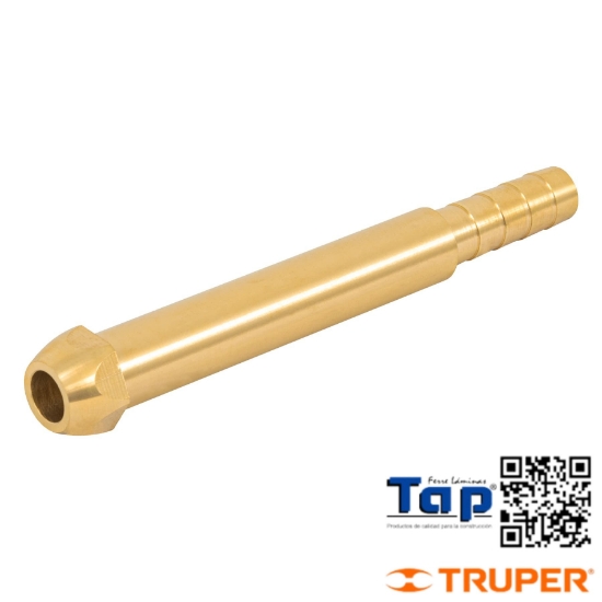 Imagen de PTA POL LATON 009 3/8"X12 CM ESPIGA FOSET