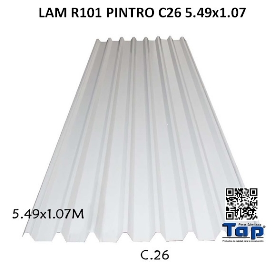 Imagen de LAM R101 PINTRO C26 5.49x1.07