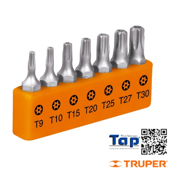 Imagen de PTA TORX COMBI C SEGURO LARGO 025 1" EXPERT JGO 7