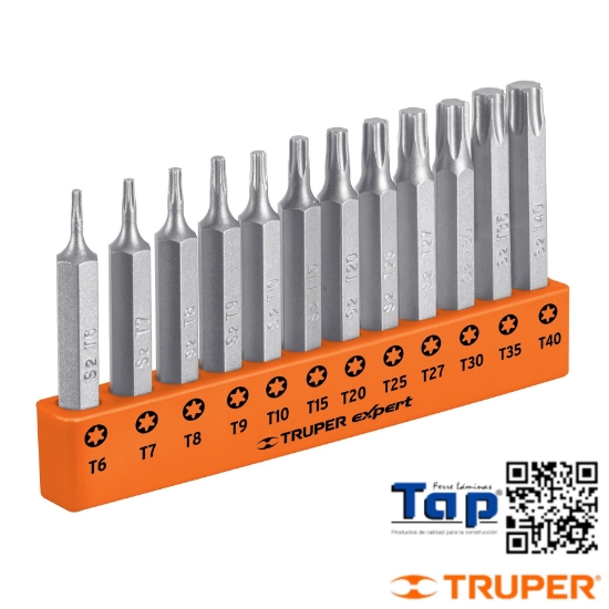 Imagen de PTA TORX COMBI LARGO 050 2" TRUPER EXPERT JGO 12