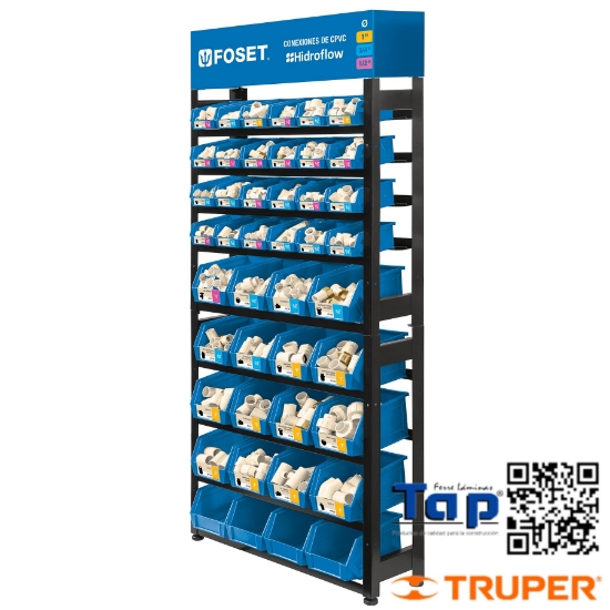 Imagen de RACK C CONEXIONES CPVC FOSET