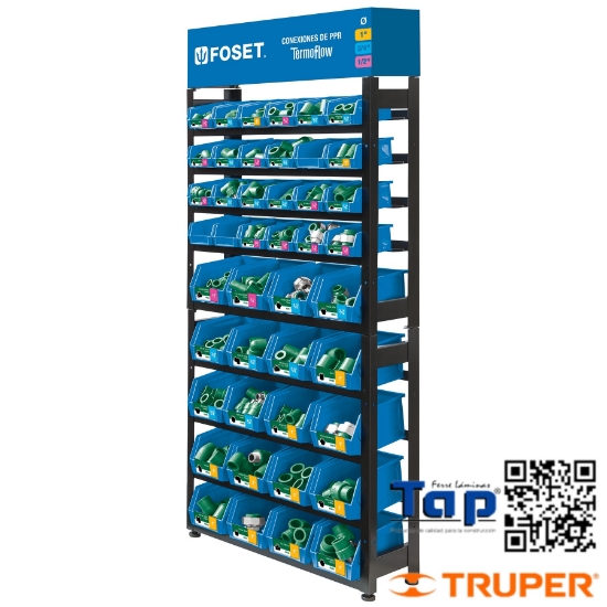 Imagen de RACK C CONEXIONES PPR FOSET