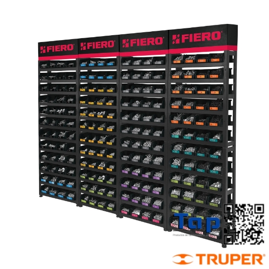 Imagen de RACK MODULAR C TORNILLOS 192 GAVETAS