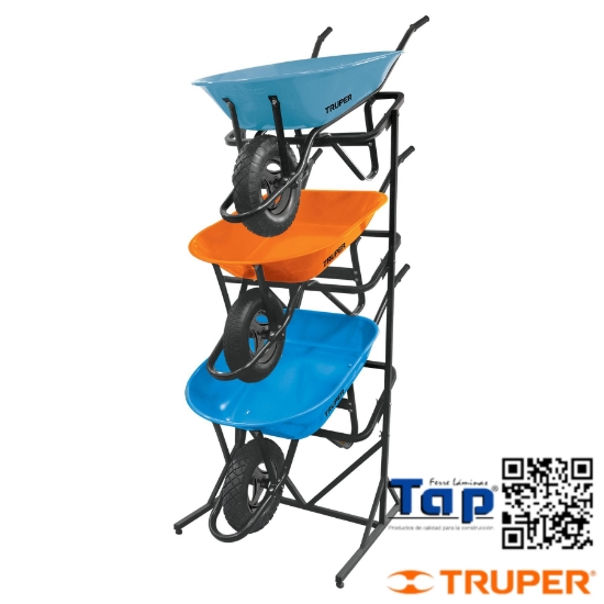 Imagen de RACK P   3 CARRETILLAS ESTIBADAS TRUPER