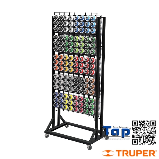 Imagen de RACK P 120 PINTURAS EN AEROSOL TRUPER