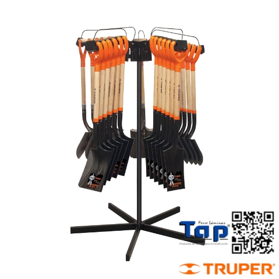 Imagen de RACK P PALAS C MANGO "Y" GIRATORIO P 30 PZ TRUPER