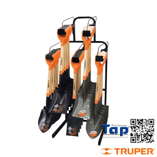 Imagen de RACK P PALAS C MANGO "Y" PARED P 30 PZ TRUPER