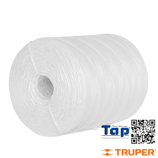 Imagen de RAFIA 2045 M COLOR BLANCO CAL 2.2 G/M ROLLO