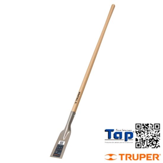 Imagen de RASPADOR 100 4" C MANGO LARGO 1350 54" TRUPER