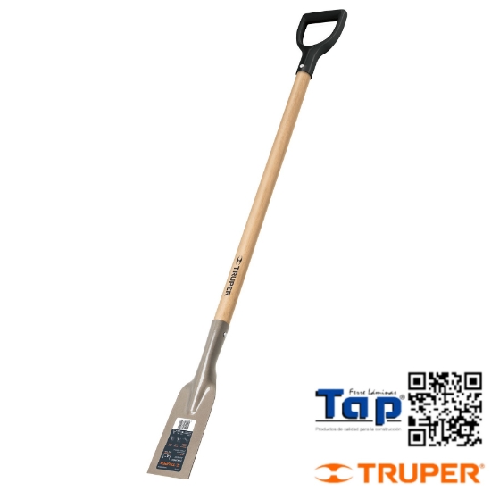 Imagen de RASPADOR 100 4" PUÑO "Y" C MANGO 1050 42" TRUPER