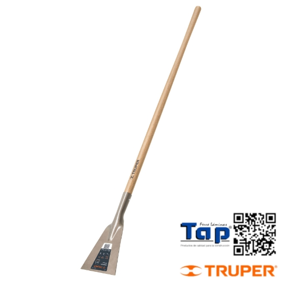 Imagen de RASPADOR 175 7" C MANGO LARGO 1350 54" TRUPER