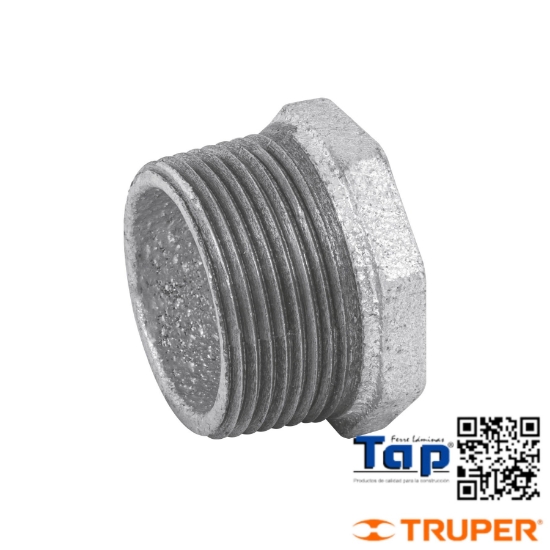 Imagen de REDUCCION BUSHING ACERO GALVANIZADO 031 1-1/4"X013 1/2"FOSET