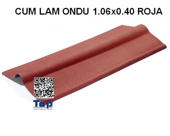 Imagen de CUM LAM ONDU 1.06x0.40 ROJA