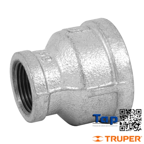 Imagen de REDUCCION CAMPANA ACERO GALVANIZADO 031 1-1/4"X019 3/4"FOSET