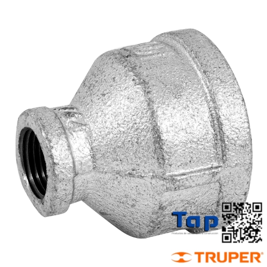 Imagen de REDUCCION CAMPANA ACERO GALVANIZADO 038 1-1/2"X013 1/2"FOSET