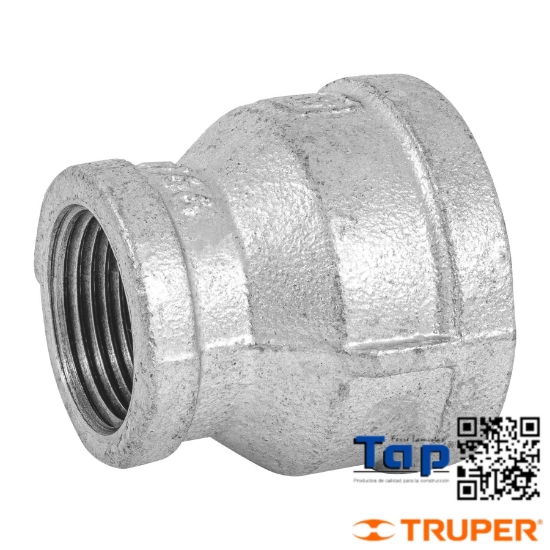 Imagen de REDUCCION CAMPANA ACERO GALVANIZADO 038 1-1/2"X025 1" FOSET