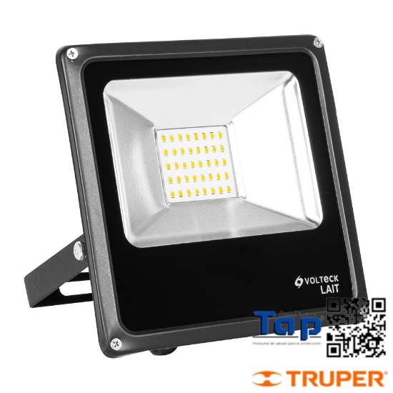Imagen de REFLECTOR DELGADO LED  20 W LUZ DIA VOLTECK