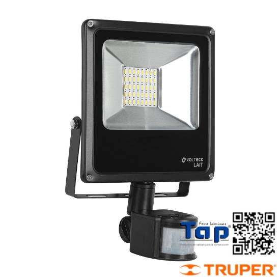 Imagen de REFLECTOR LED 20 W ALTA INTENSIDAD C SENSOR MOVIMIENTO